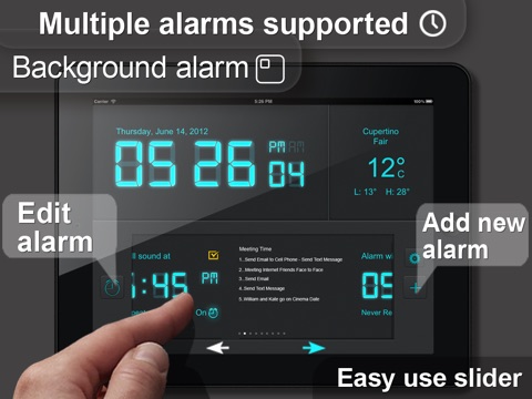Скриншот из Alarm Clock & Day Reminder
