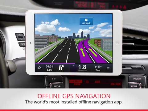 Скриншот из Sygic US: GPS Navigation