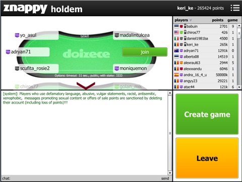 Poker znappy