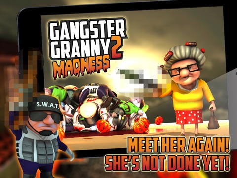 Gangster Granny 2: Madness на iPad