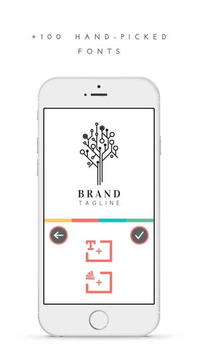 Screenshots of LogoScopic Studio – Logo Maker. for iPhone