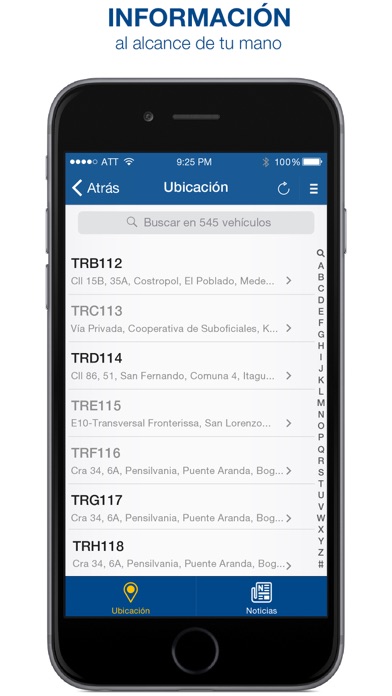 Captura de pantalla del iPhone 2