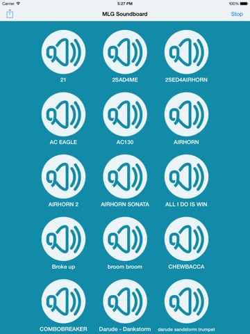Screenshots of Illuminati MLG Soundboard Free - The Best Sound Board of MLG Sounds for iPad