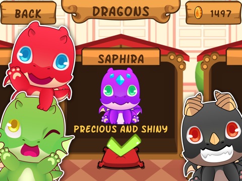 My Virtual Dragon - Бесплатная игра виртуального дракона для iPad