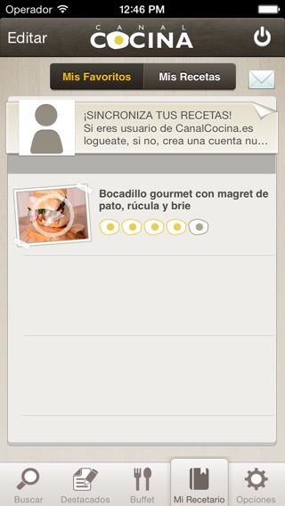 Captura de pantalla del iPhone 5