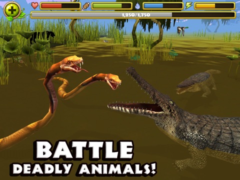 Wildlife Simulator: Crocodile для iPad