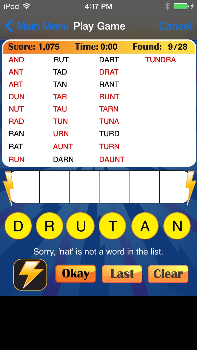 Word Zapper screenshot1