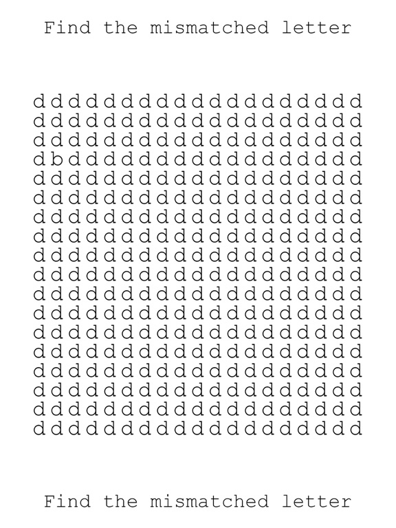 Screenshots of The Impossible Letter Game for iPad