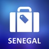 Senegal Offline Vector Map senegal map 