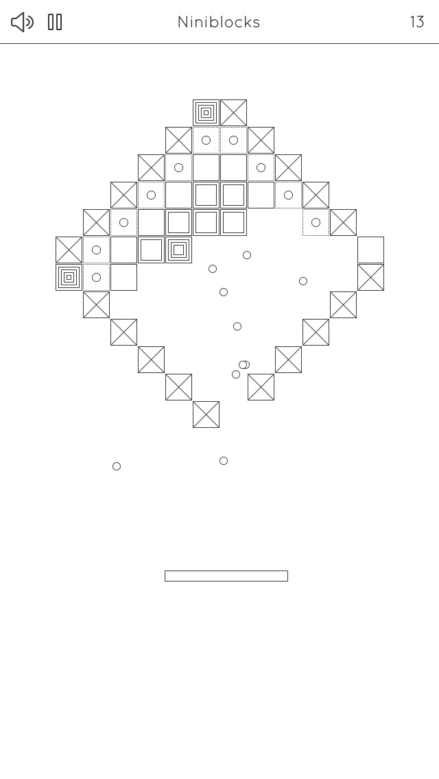 Niniblocks: シンプルなブロックくずしのスクリーンショット3 Niniblocks: シンプルなブロックくずしのスクリーンショット3
