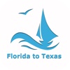 Florida Keys to Texas offline Nautical Charts , Navigation and GPS Maps for boating sailing cruising and fishing