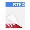PDF to RTFD