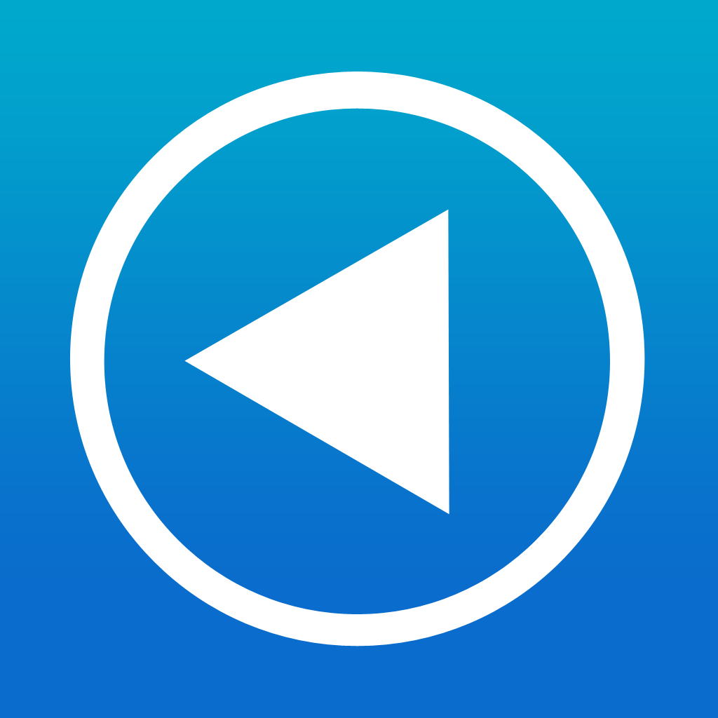 Backwards - Play songs in reverse App Icon