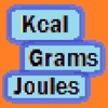 Kcal to joules to grams convertor full