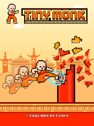 Screenshots of Tiny Monk Fight - Play Free 8-bit Retro Pixel Fighting Games for iPad