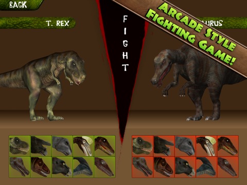 Скачать игру Jurassic Arena: Dinosaur Arcade Fighter