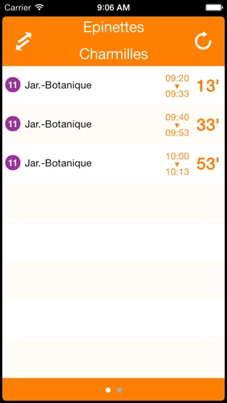 Capture d’écran iPhone 1