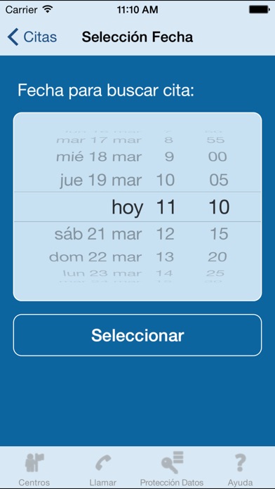 Captura de pantalla del iPhone 5