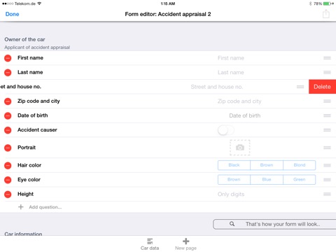 Captura de pantalla del iPad 2
