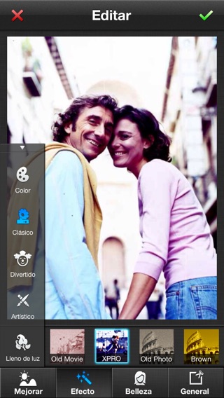 Captura de pantalla del iPhone 3