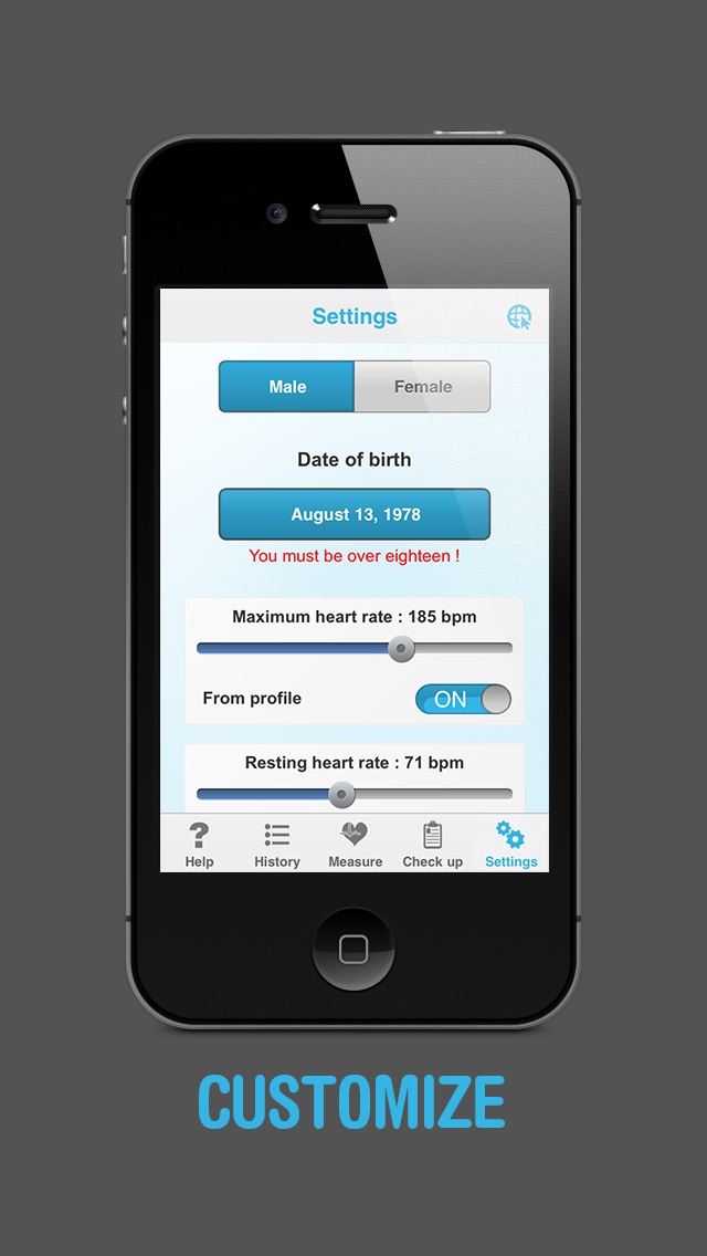 Heart Beat Rate Pro - Heart rate monitorのおすすめ画像4