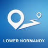 Lower Normandy, France Offline GPS Navigation & Maps history of lower normandy 
