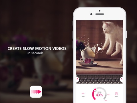 Screenshots of Slo Mo Video - Slow Motion Vid Speed Editor for YouTube and Instagram for iPad