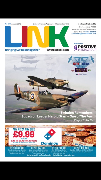 Swindon Link Magazine screenshot1
