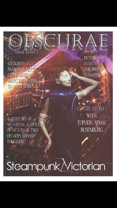 Obscurae Magazine screenshot1