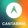 Cantabria, Spain Offline GPS : Car Navigation cantabria spain map 