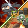 Ninja vs Zombies Premium commander main weapons