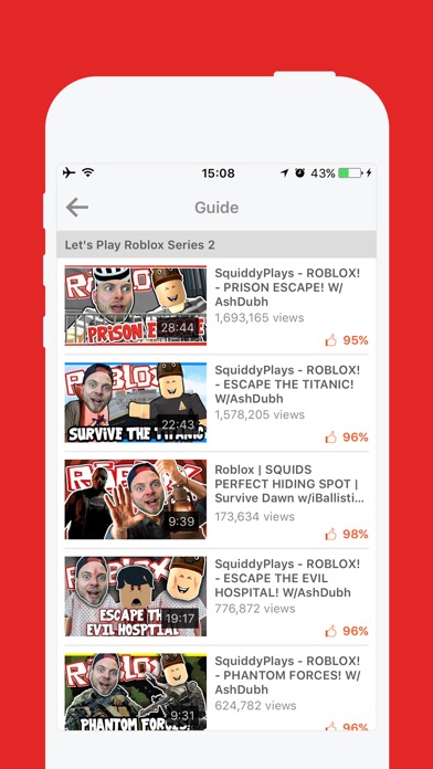 Screenshots of Free Cheats for Roblox - Free Robux Guide for iPhone