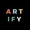 Artify - create art in seconds create an art website 