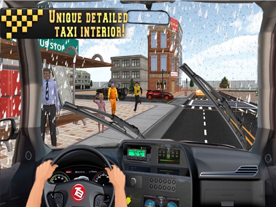 In Taxi: Drive Simulation 2016 screenshot 6