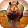 3D Rhino Hunt - Crazy Wild Attack Simulator Game amazing crush fight