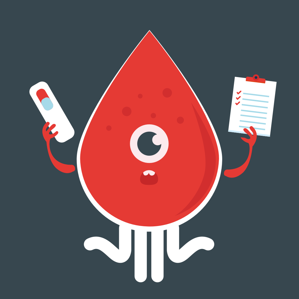 Free Diabetes logbook with insulin dose calculator App Icon