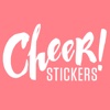 Cheer Stickers cheer up quotes 