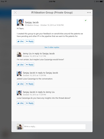 Captura de pantalla del iPad 5