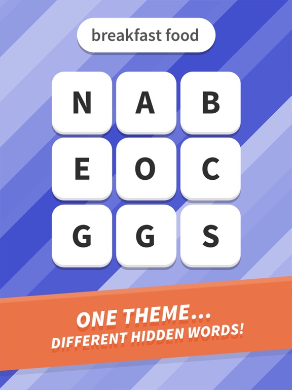 Screenshots of WordWhizzle for iPad