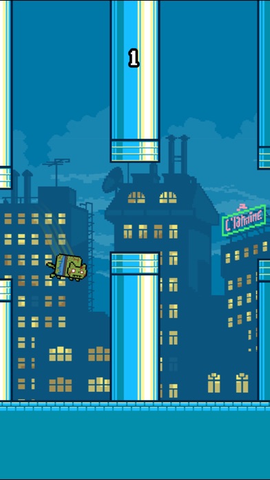 Screenshots of Flappy Nyan for iPhone