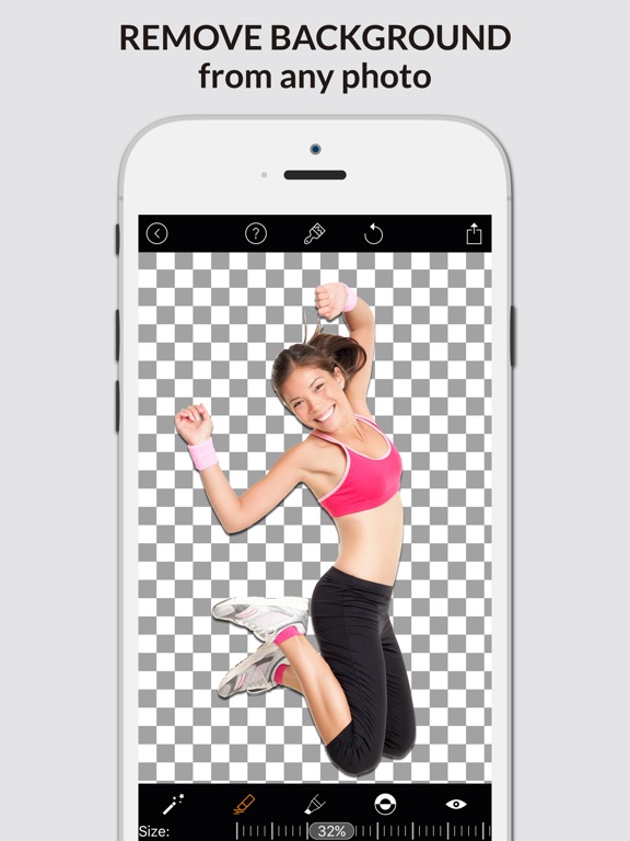 Screenshots of Magic Eraser - Remove Photo Background & Create Transparent PNG for iPad
