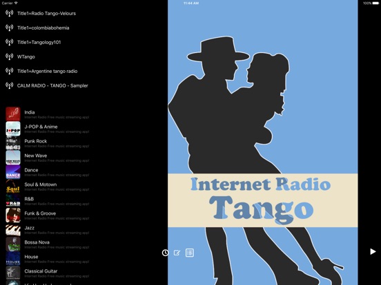 無料で音楽聴き放題！タンゴ - インターネットラジオのおすすめ画像1