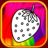 fraise salon du livre de coloriage pour les enfants