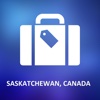 Saskatchewan, Kanada Offline Vector Map