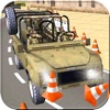 Military Parking Mania Jeep Simulator - 3D-Echt Truck Driving Game