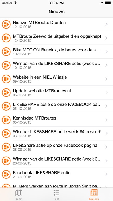 iPhone schermafbeelding 5