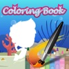 Coloring Book Education Game For Kids - Bubble Guppies Version
