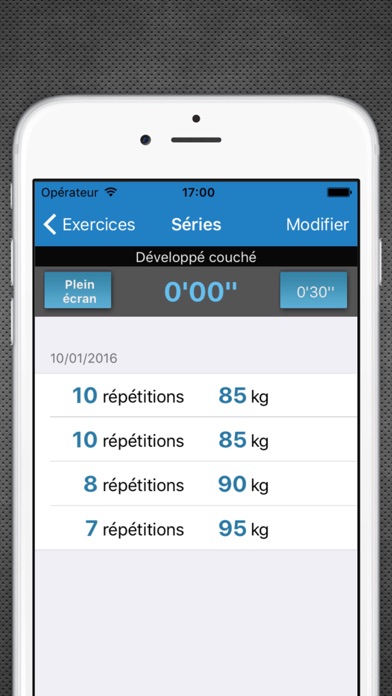 Capture d’écran iPhone 3