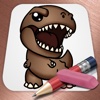 Draw Jurassic World Dinosaurs Version