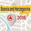 Bosnia and Herzegovina Offline Map Navigator and Guide bosnia and herzegovina map 